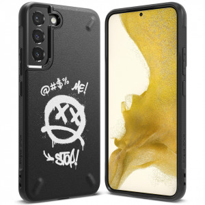 Подсилен гръб RINGKE Onyx - Samsung Galaxy S22+ (графити) черен - Img 1