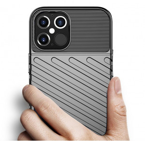 Подсилен гръб Thunder - iPhone 12 / 12 Pro син - Img 3