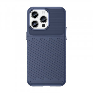 Подсилен гръб Thunder - iPhone 15 Pro Max син - Img 1