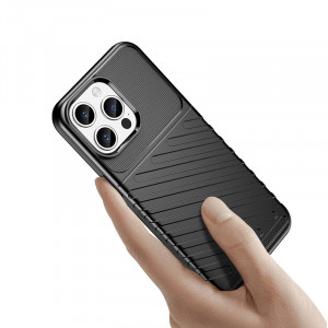 Подсилен гръб Thunder - iPhone 15 Pro Max черен - Img 4