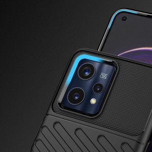 Подсилен гръб Thunder - Realme 9 / 9 Pro+ черен - Img 4
