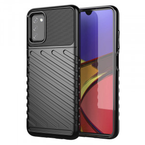 Подсилен гръб Thunder - Samsung Galaxy A03s черен - Img 1