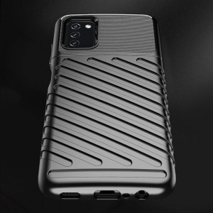 Подсилен гръб Thunder - Samsung Galaxy A03s черен - Img 9