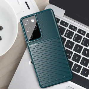 Подсилен гръб Thunder - Samsung Galaxy S23 Ultra черен - Img 6