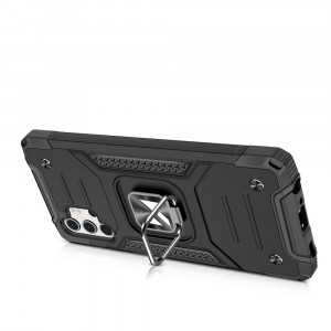 Подсилен гръб WOZINSKY Ring Armor със стойка - Samsung Galaxy A32 черен - Img 4