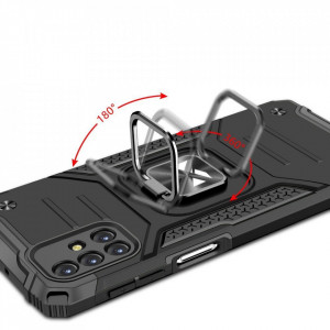Подсилен гръб WOZINSKY Ring Armor със стойка - Samsung Galaxy M31s син - Img 6