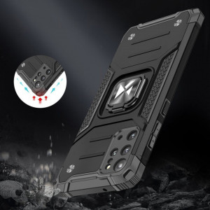Подсилен гръб WOZINSKY Ring Armor със стойка - Samsung Galaxy S20+ / S20+ 5G розов - Img 7