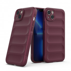 Подсилен гъвкав гръб Magic Shield - iPhone 14 Plus бордо - Img 7