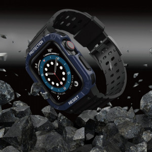 Подсилен калъф за корпус с каишка Protect - Apple Watch 41mm Series 9 / 41mm Series 8 / 41mm Series 7 / 40mm Series 6 / 40mm SE / 40mm Series 5 / 40mm Series 4 / 38mm Series 3 / 38mm Series 2 черен - Img 6