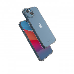 Подсилен силиконов гръб WOZINSKY Anti Shock - iPhone 14 Plus прозрачен - Img 5