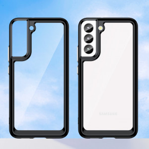 Прозрачен гръб с гел рамка Outer Space - Samsung Galaxy S23+ черен - Img 12