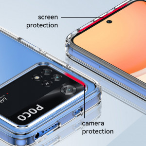Прозрачен гръб с гел рамка Outer Space - Xiaomi Poco M4 Pro черен - Img 8