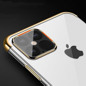 Прозрачен силиконов гръб с цветен кант Clear Color - Samsung Galaxy S22+ син - Img 5