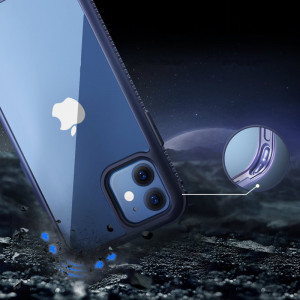 Прозрачен твърд гръб с рамка JOYROOM Frigate - iPhone 12 Pro Max черен - Img 10