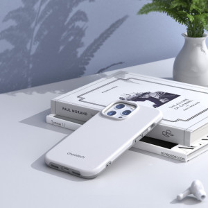Противоударен гръб CHOETECH MFM Anti-drop MagSafe - iPhone 13 Pro бял - Img 10