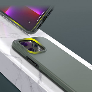Противоударен гръб CHOETECH MFM Anti-drop MagSafe - iPhone 13 Pro Max зелен - Img 3
