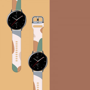 Силиконова каишка Moro - Samsung Galaxy Watch4 Classic 42mm (11) камуфлаж - Img 3