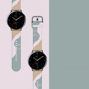 Силиконова каишка Moro - Samsung Galaxy Watch4 Classic 42mm (17) камуфлаж - Img 3