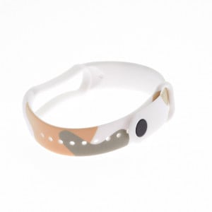 Силиконова каишка Moro - Xiaomi Mi Band 6 / Mi Band 5 (6) камуфлаж - Img 1