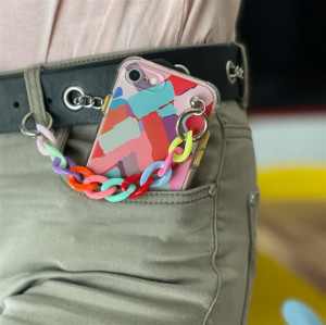 Силиконов гръб с верига Color Chain - Xiaomi Redmi Note 10 Pro дизайн 2 - Img 4