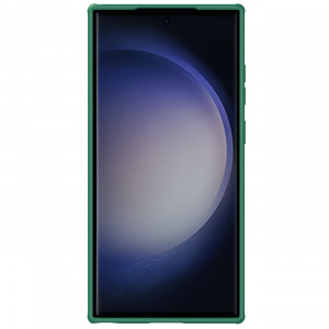 Силиконов гръб с подвижно покритие за камерата NILLKIN CamShield S - Samsung Galaxy S23 Ultra зелен - Img 4