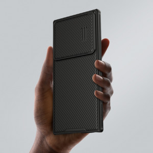 Силиконов гръб с подвижно покритие за камерата NILLKIN CamShield S - Samsung Galaxy S23 Ultra зелен - Img 14