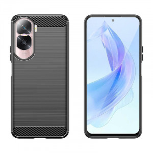 Силиконов гръб Carbon - Honor 90 Pro черен - Img 2