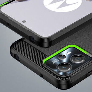 Силиконов гръб Carbon - Moto g53 5G / G13 черен - Img 6