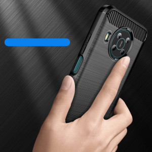 Силиконов гръб Carbon - Nokia X100 черен - Img 3