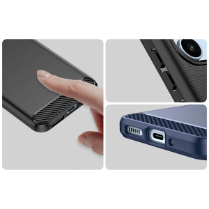 Силиконов гръб Carbon - Samsung Galaxy A54 5G черен - Img 11