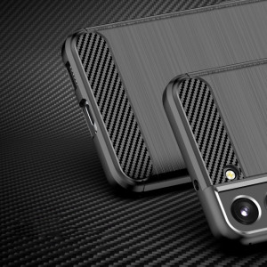 Силиконов гръб Carbon - Samsung Galaxy S22+ черен - Img 4