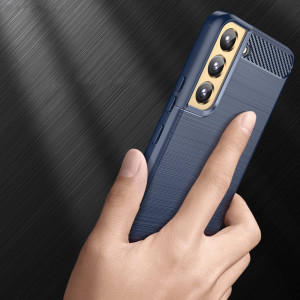 Силиконов гръб Carbon - Samsung Galaxy S23 син - Img 4