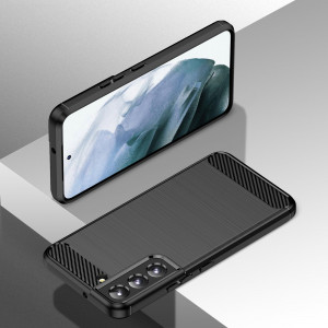 Силиконов гръб Carbon - Samsung Galaxy S23+ черен - Img 6