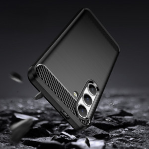 Силиконов гръб Carbon - Samsung Galaxy S24 черен - Img 9