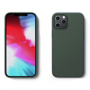 Силиконов гръб JOYROOM Color - iPhone 12 Pro Max зелен - Img 2