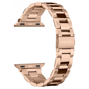 Стоманена каишка SPIGEN Modern Fit - Apple Watch 40mm Series 4 / 38mm Series 3 / 38mm Series 2 / 38mm (1st gen) розово злато - Img 12