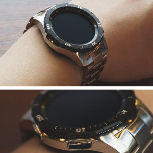 Стоманена рамка за корпус Ringke Bezel - Samsung Galaxy Watch4 Classic 46mm / Gear S3 steel (RGSG0041 GW-46-46) металик - Img 5