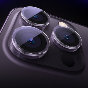 Стъклен протектор за камера Baseus - iPhone 13 / 13 mini - Img 7