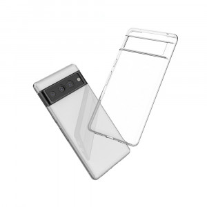 Тънък силиконов гръб 0.5mm - Google Pixel 7 Pro прозрачен - Img 5