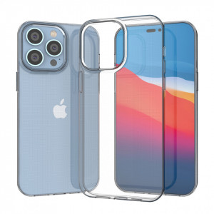 Тънък силиконов гръб 0.5mm - iPhone 14 Pro Max cover gel прозрачен - Img 4