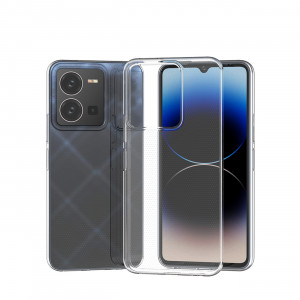 Тънък силиконов гръб 0.5mm - Vivo Y22 / Y22s / Y35 прозрачен - Img 7