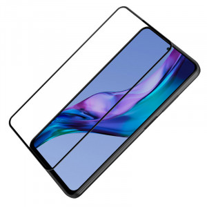 Ултратънък 0.2mm 9H закален стъклен протектор NILLKIN Amazing CP+Pro - Xiaomi Redmi 10 / 10 2022 / Note 11 4G с черна рамка - Img 5