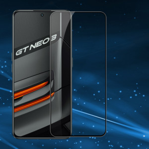 Ултратънък 0.2mm 9H закален стъклен протектор NILLKIN Amazing CP+Pro - Realme GT NEO 3 с черна рамка - Img 8