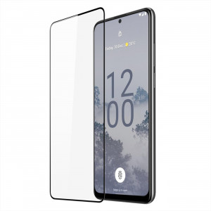 10D закален стъклен протектор DUX DUCIS - Nokia X30 с черна рамка - Img 1