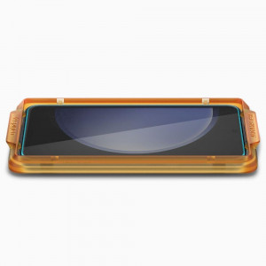 2 бр. закален стъклен протектор SPIGEN Align Master TR с инструмент за поставяне - Samsung Galaxy S23 FE - Img 3