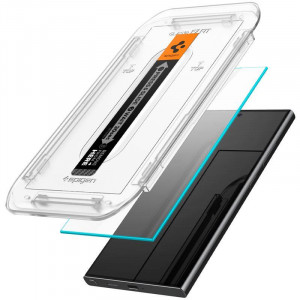 2 бр. закален стъклен протектор SPIGEN TR Ez Fit с инструмент за поставяне - Samsung Galaxy S24 Ultra - Img 13