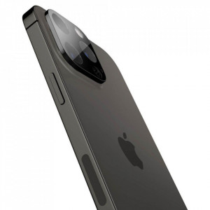 2 бр. протектор за камера SPIGEN Optik TR - iPhone 14 Pro / 14 Pro Max с черна рамка - Img 4