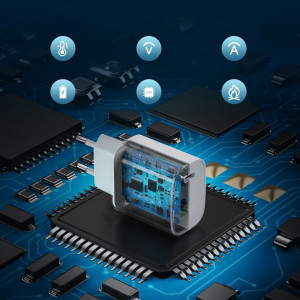 Choetech Q5004*2 PD20W зарядно - iPhone 12 / 13 series бял - Img 7