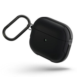 Антибактериален калъф за слушалки UNIQ Valencia - AirPods 3 черен - Img 1