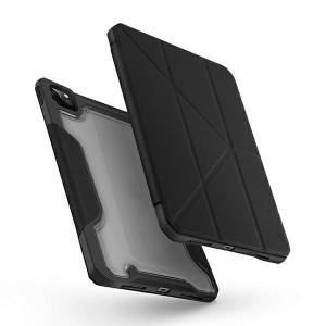 Антибактериален калъф тип книга с място за стилус UNIQ Trexa - iPad Pro 11" (2nd gen 2020) / Pro 11" (3rd gen 2021) / Pro 11" (4th gen 2022) черен - Img 1